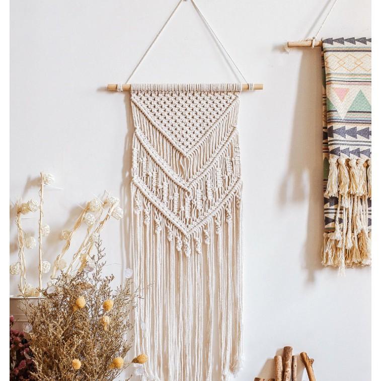 Mành Macrame thắt mũi tên