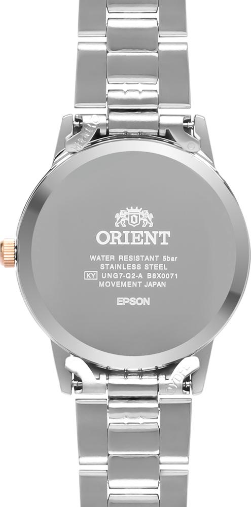 Đồng Hồ Nam ORIENT FUNG8001W0 - Dây Kim Loại - Pin - Kính Sapphire Chính Hãng