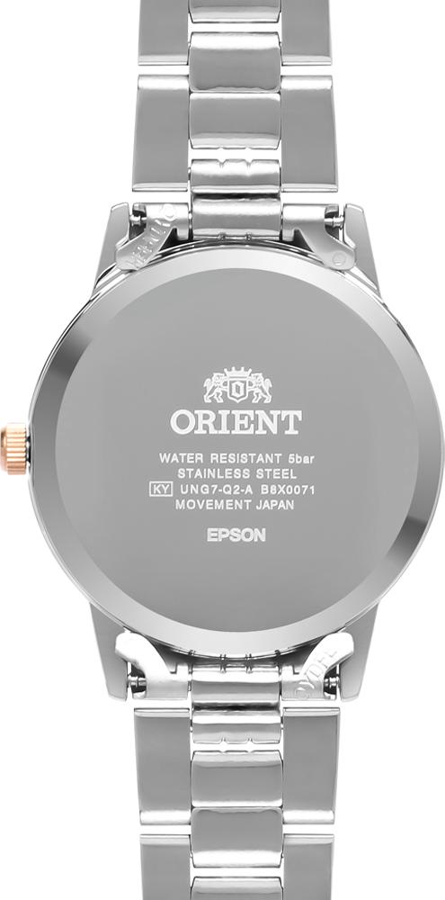 Đồng Hồ Nam ORIENT FUNG8001W0  - Dây Kim Loại -  Pin - Kính Sapphire Chính Hãng (40 mm)