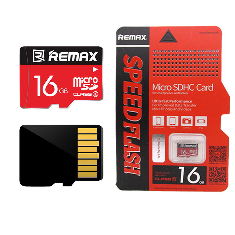 Thẻ nhớ MicroSD Remax 16Gb Class 10 - Hàng nhập khẩu