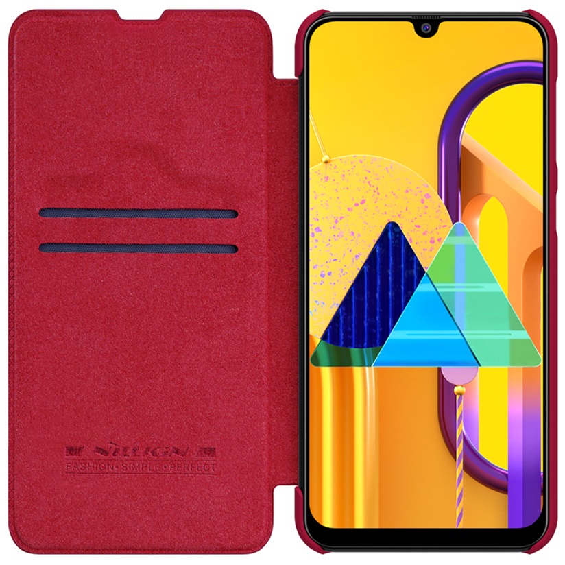 Bao da Nillkin Qin dành cho Galaxy M30s -hàng chính hãng