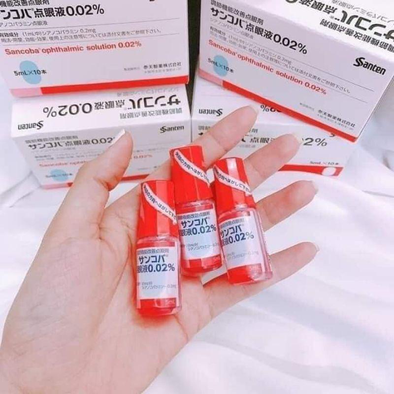 Nước nhỏ mắt cận Sancoba Nhật Bản 5ml