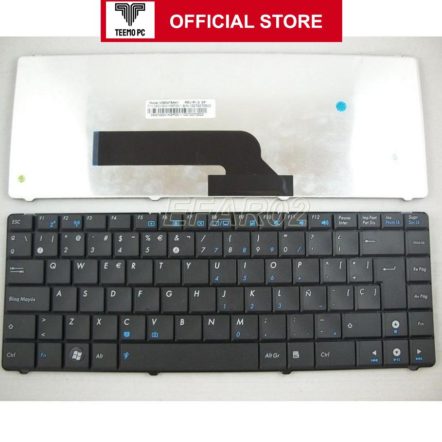 Hình ảnh Bàn Phím Tương Thích Cho Laptop Asus K40 K40 P30 X8A X8A X8Aij Pro8Bij P81Ij - Hàng Nhập Khẩu New Seal TEEMO PC KEY303