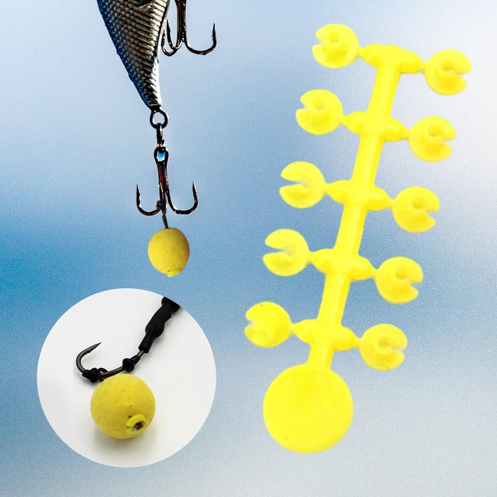 10Pcs Carp Fishing Bait Stops, Catfish Boilies Stopper Fishing Tackle Hair Rig Stop