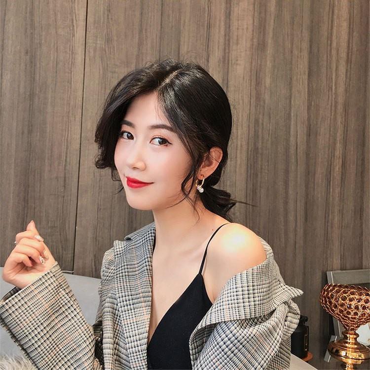 Bông tai nữ ngọc trai nhân tạo phong cách thời trang