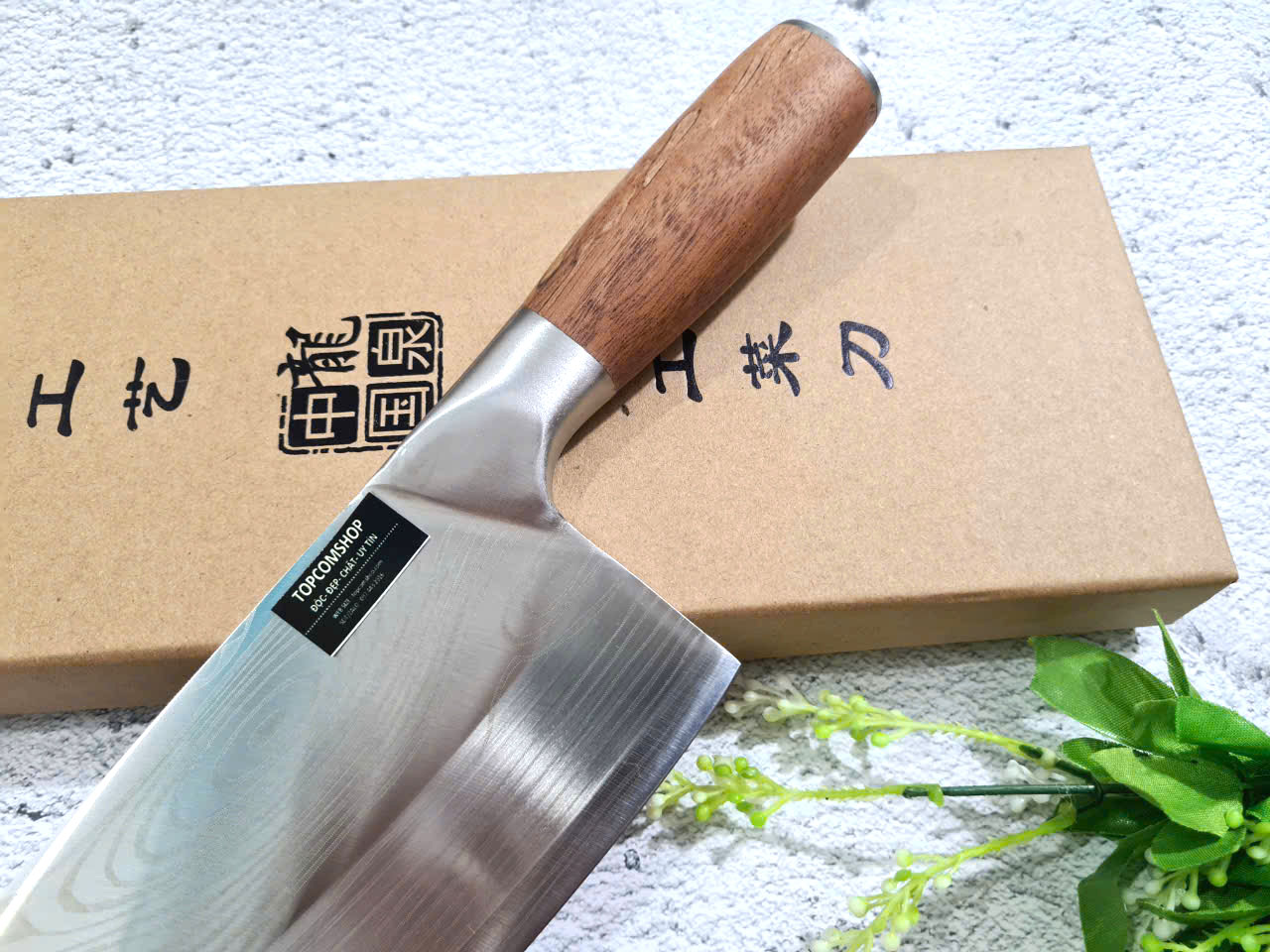 DAO - DAO BẾP NHẬT BẢN SANTOKU MÃ DT124 nt topcomshop vn