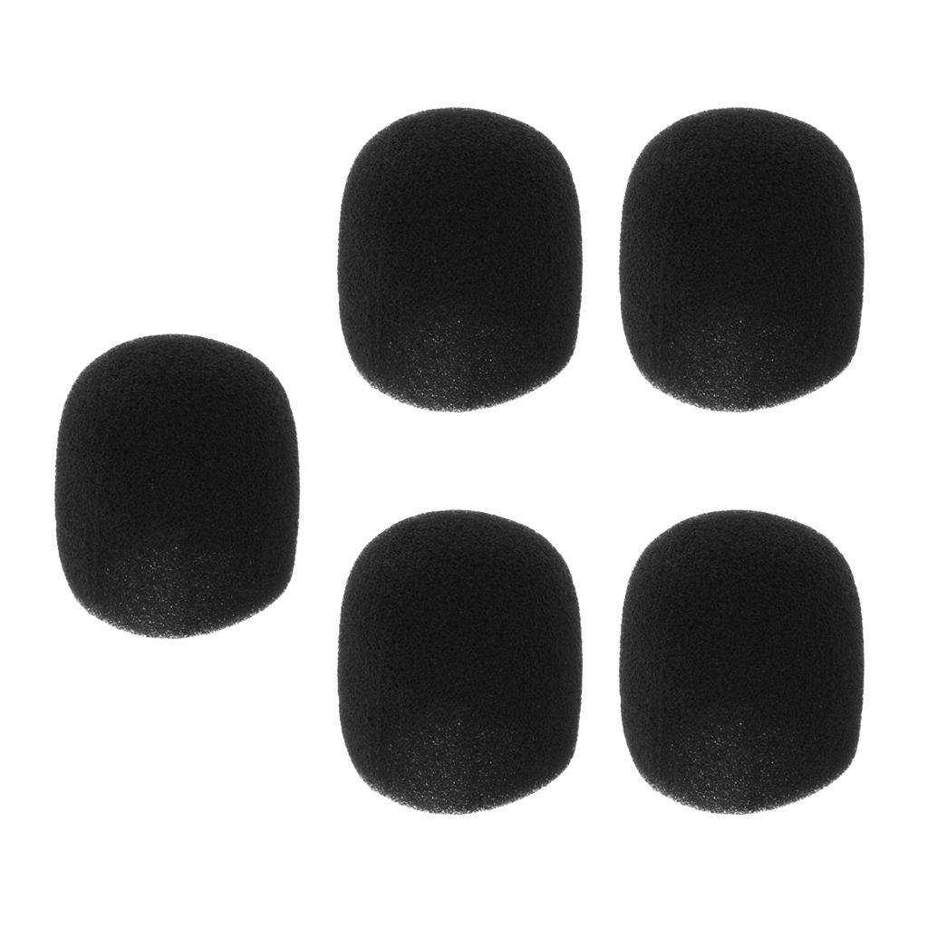 2-5pack 5 Pack Handheld Stage Microphone Windscreen Foam Mic Cover for Karaoke