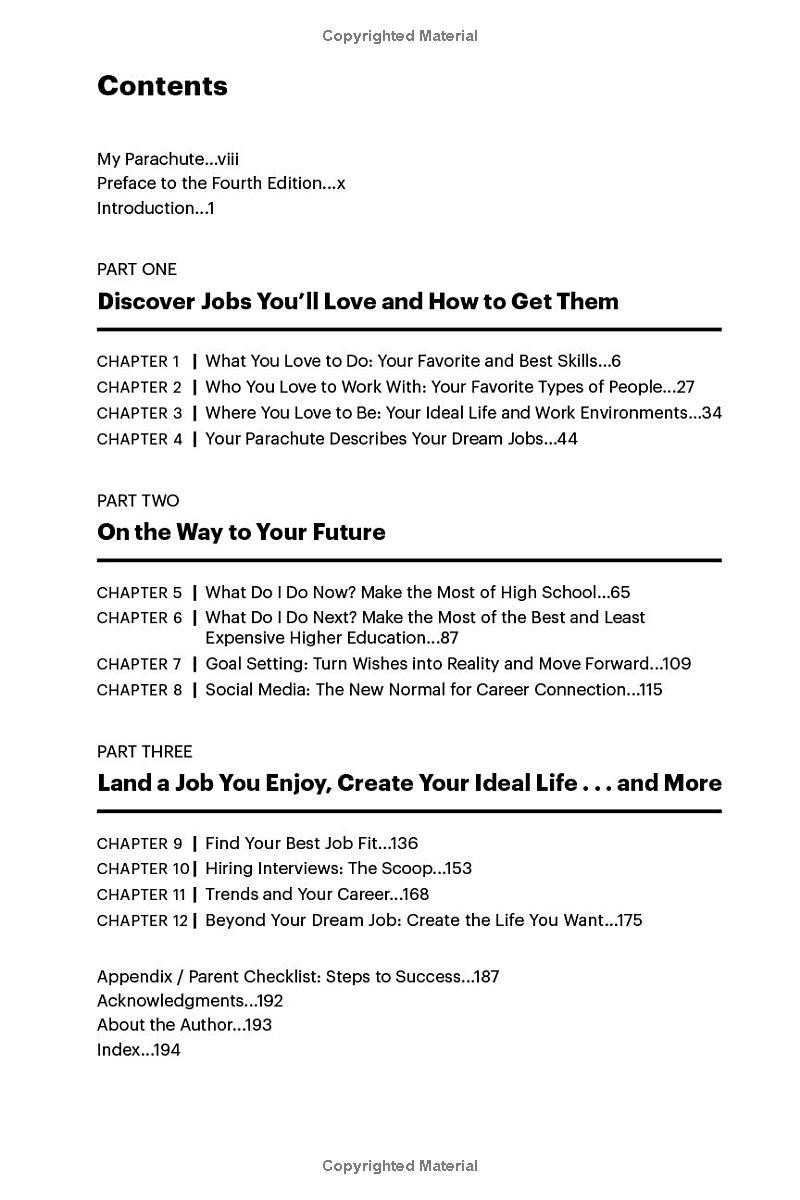 Sách ngoại văn: What Color Is Your Parachute? For Teens (4th Edition)