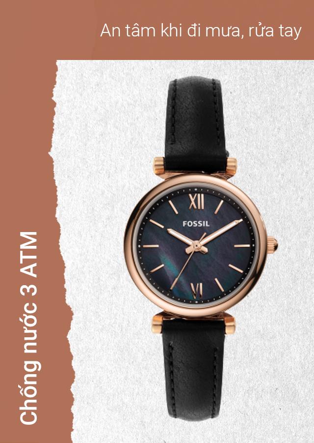 Đồng hồ Nữ Fossil ES4700 có hệ số chống nước 3 ATM Đồng hồ Nữ Fossil ES4700 có hệ số chống nước 3 ATM