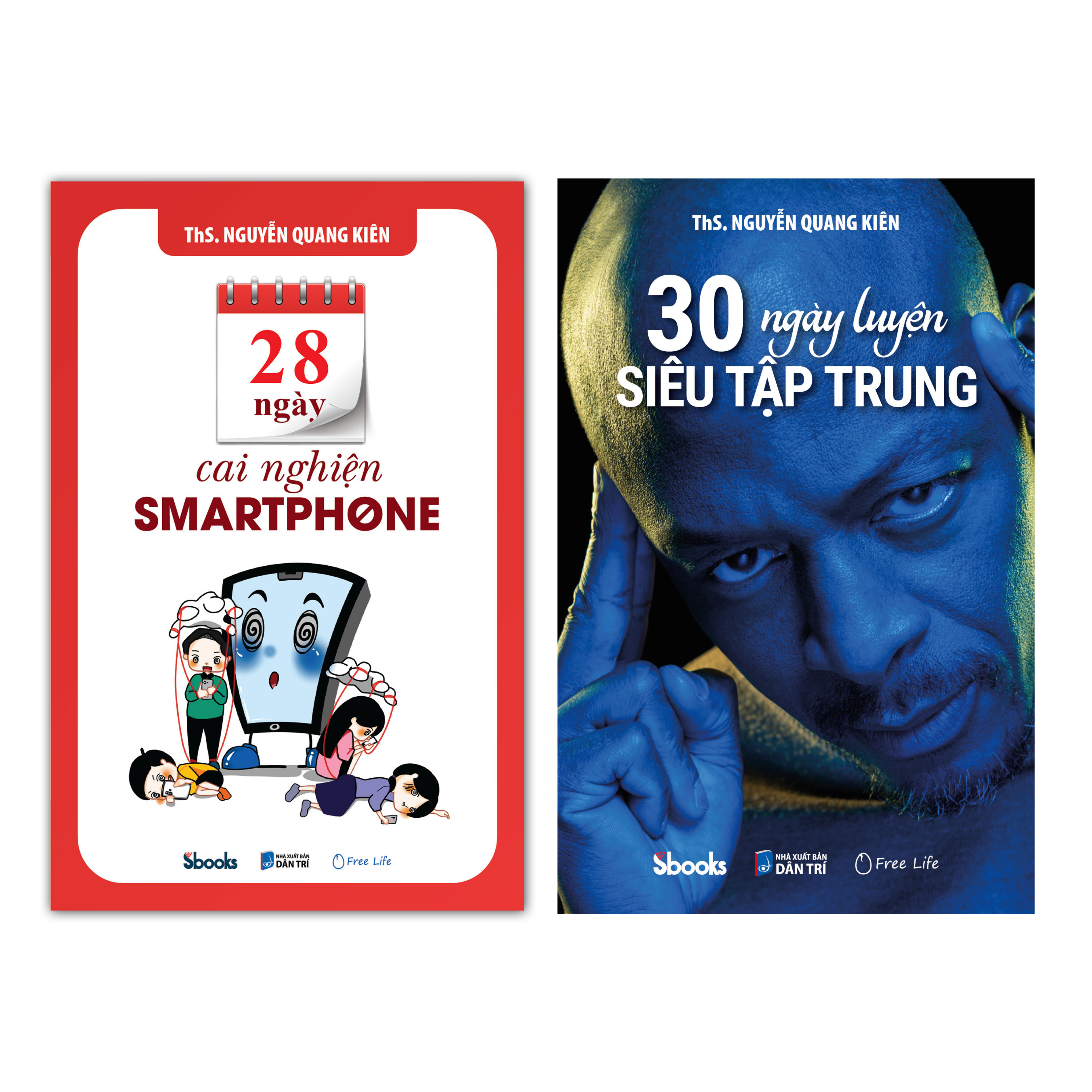 Combo 2 cuốn: 30 NGÀY LUYỆN SIÊU TẬP TRUNG + 28 NGÀY CAI NGHIỆN SMARTPHONE