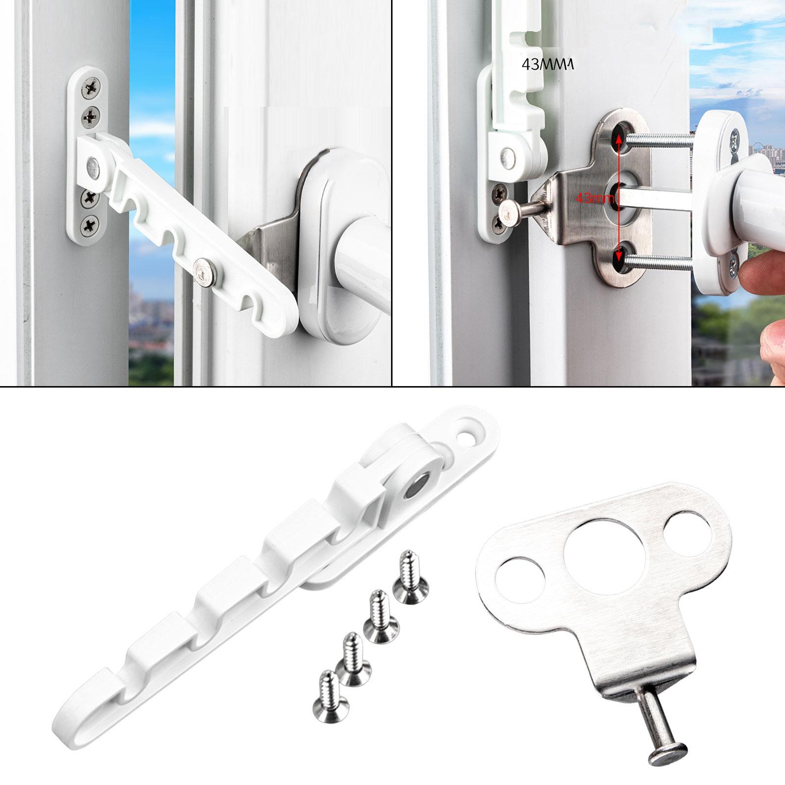 Window Locks 4 Gear Window Safety Locks for Bedroom Toddlers Kids