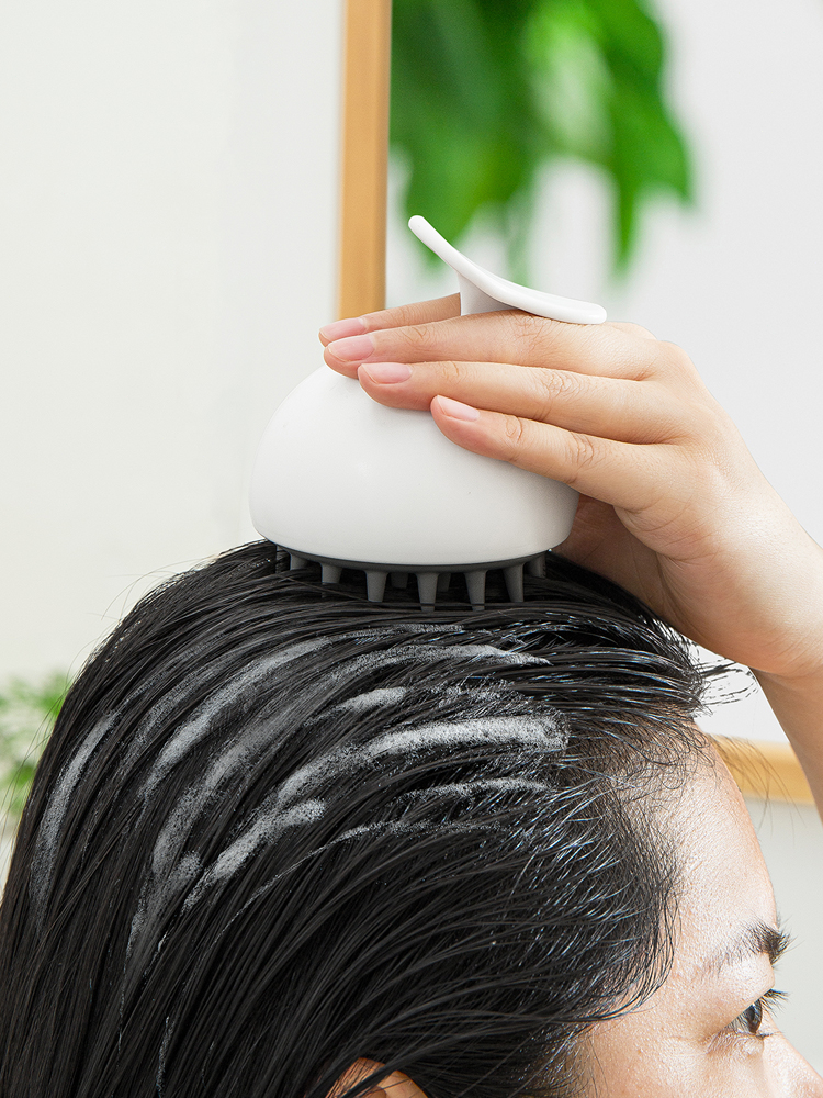 Lược gội đầu Silicon nguyên chất liệu hãng lược massage Xa Da đầu, gỡ rối giảm rụng chăm sóc tóc C04PK TẨY TẾ BÀO CHẾT THƯ GIÃN DA ĐẦU HỖ TRỢ KÍCH THÍCH MỌC TÓC bàn chải tắm toàn thân cao cấp Thế Hệ Mới