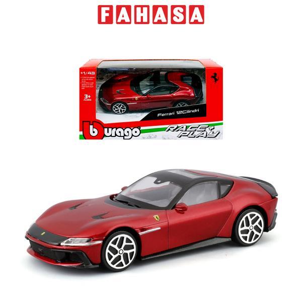 Đồ Chơi Mô Hình Xe Tỉ Lệ 1:43 Ferrari R & P_Ferrari 12Cilindri - Maisto 36056/18-36100 - Màu Đỏ