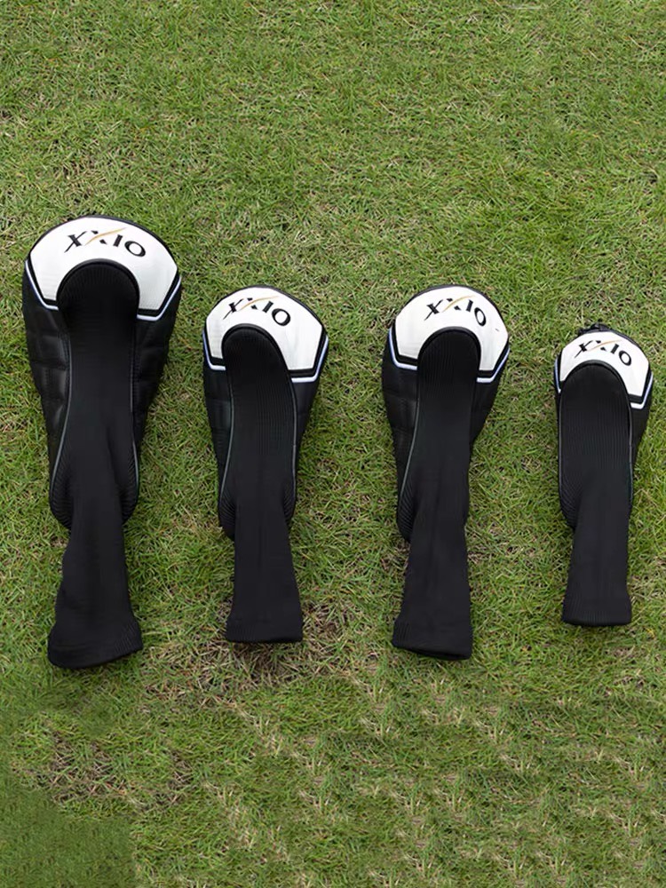 Cover Bọc đầu gậy golf da PU cao cấp chống va đập trầy xước ( Set 4 ) - BG009