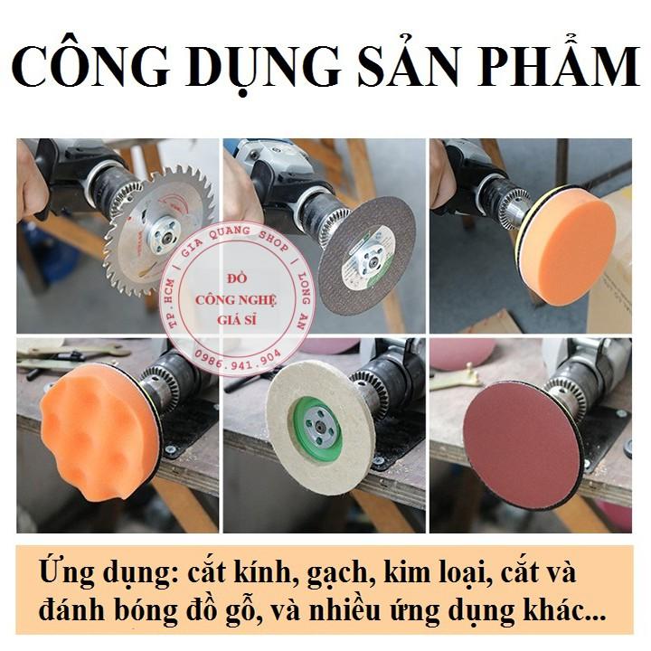 Combo Bộ Đế chuyển máy khoan thành máy mài đa năng + Vòng bảo vệ