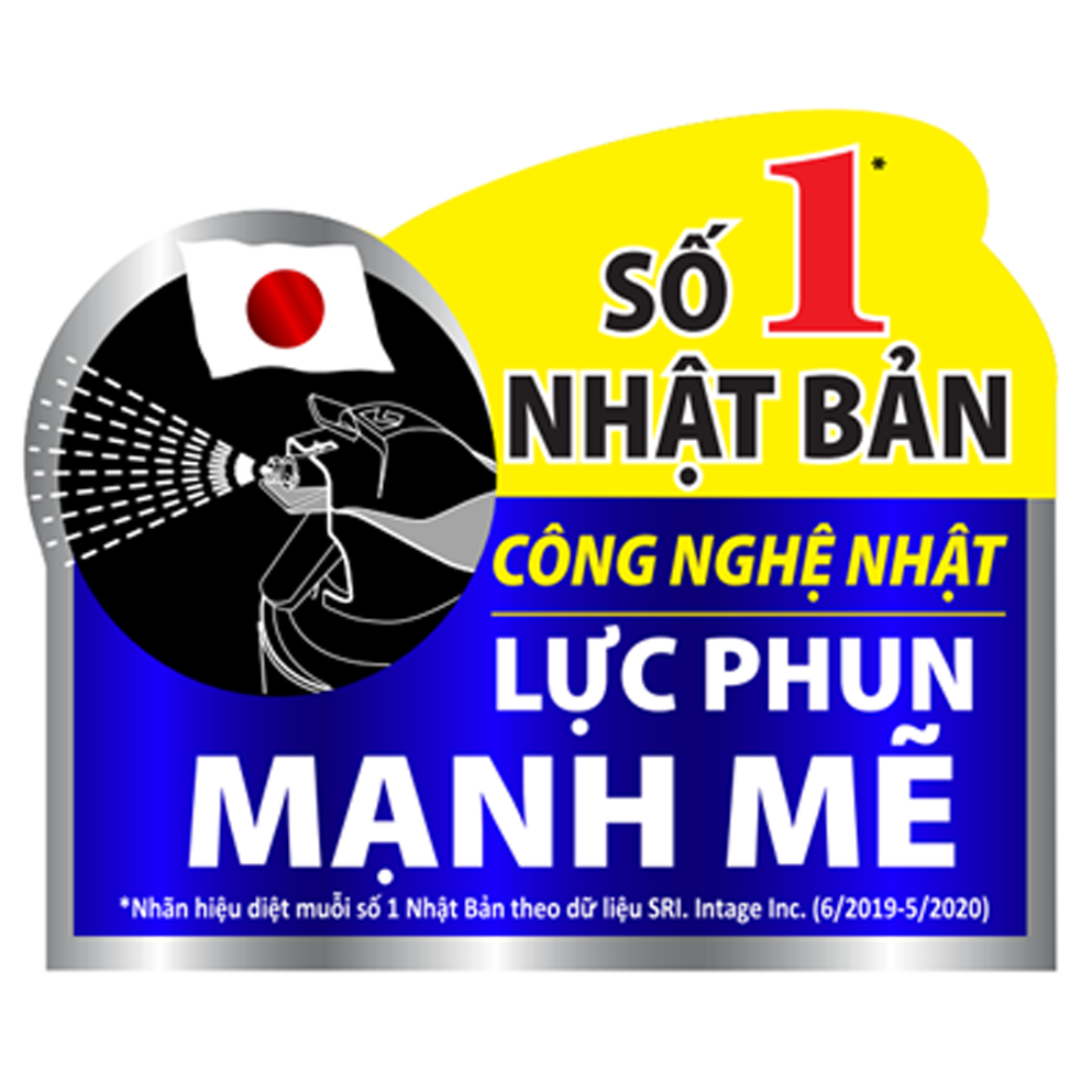 Bình xịt côn trùng ARS Jet Blue Plus-Odorless 600ml