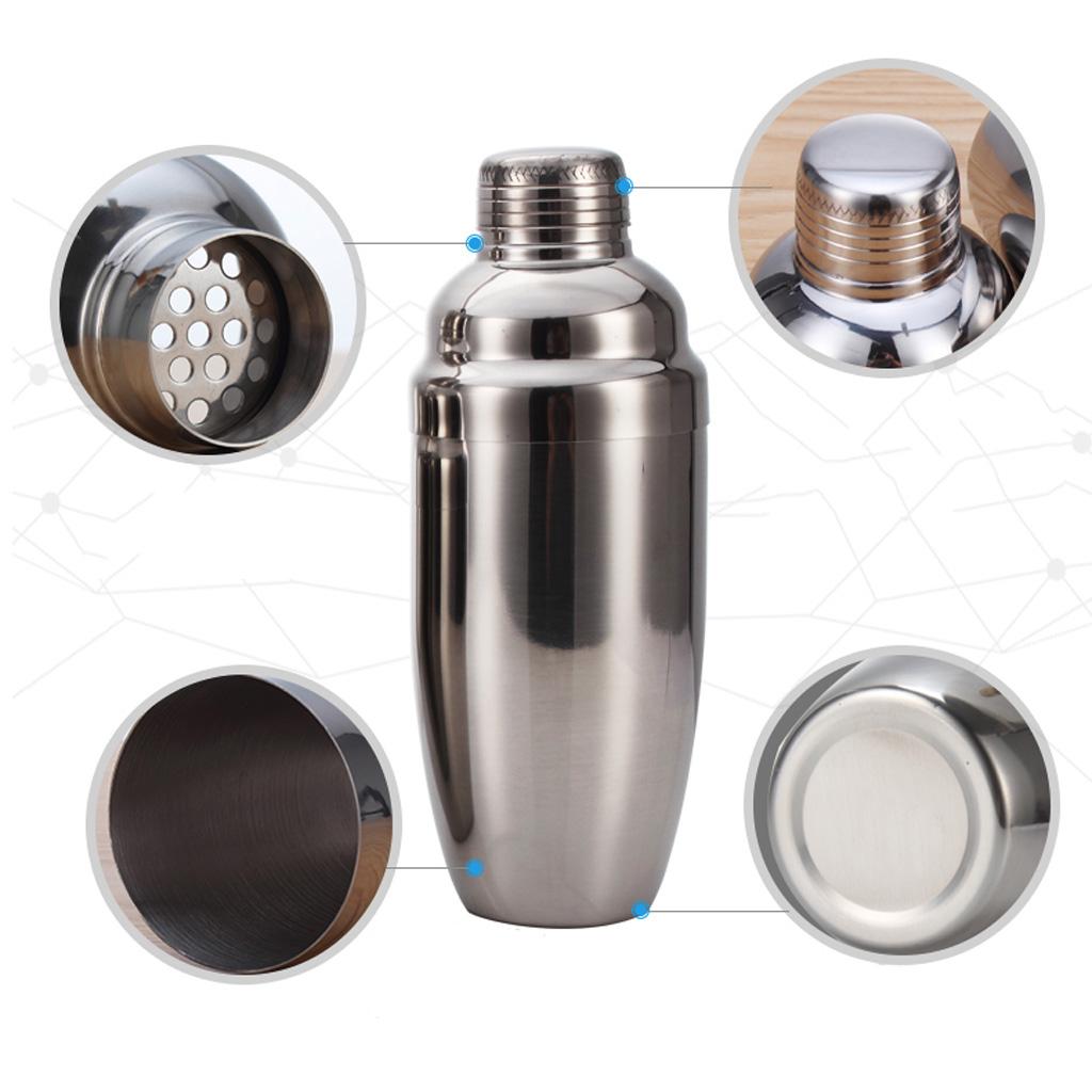 Stainless Steel Cocktail Shaker Martini Shaker Bartender