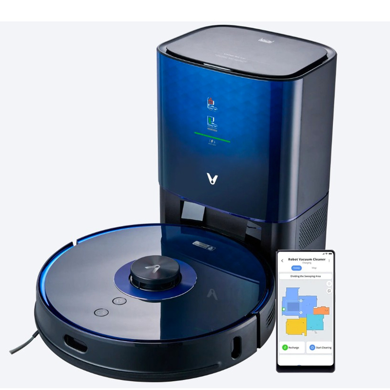 Robot Hút Bụi Lau Nhà Thông Minh Viomi Alpha UV S9 Lưu Bản Đồ 5 Tầng - Bản Quốc Tế - Hàng Chính Hãng