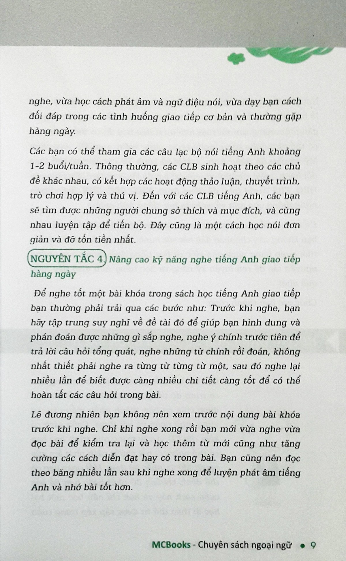 Tự Học Nghe Nói Tiếng Anh Căn Bản