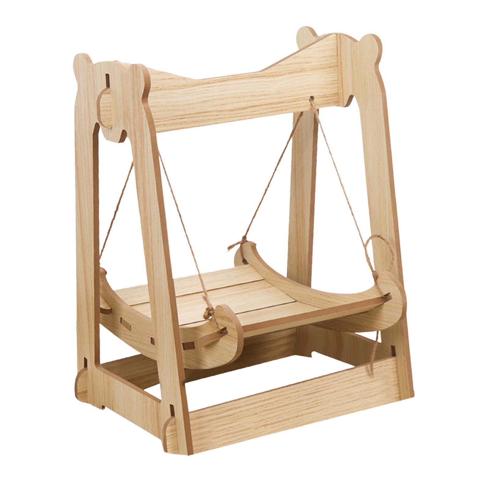 Cat Hammock Bed Lounger Scratching Rope Pet Hanging Swing for Rabbit Kitten