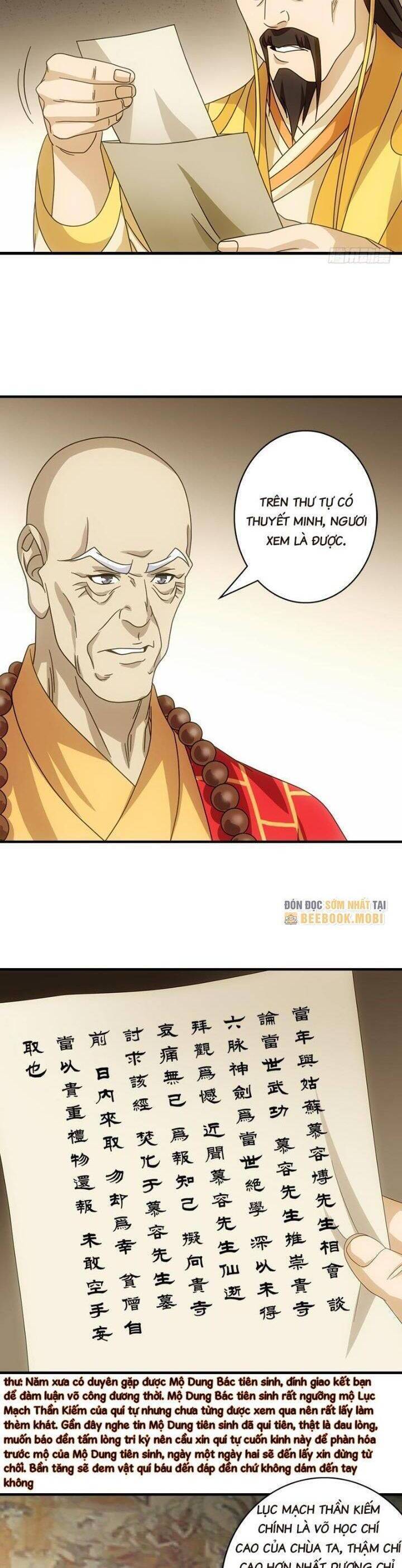 thiên long bát bộ webtoon chapter 49 12