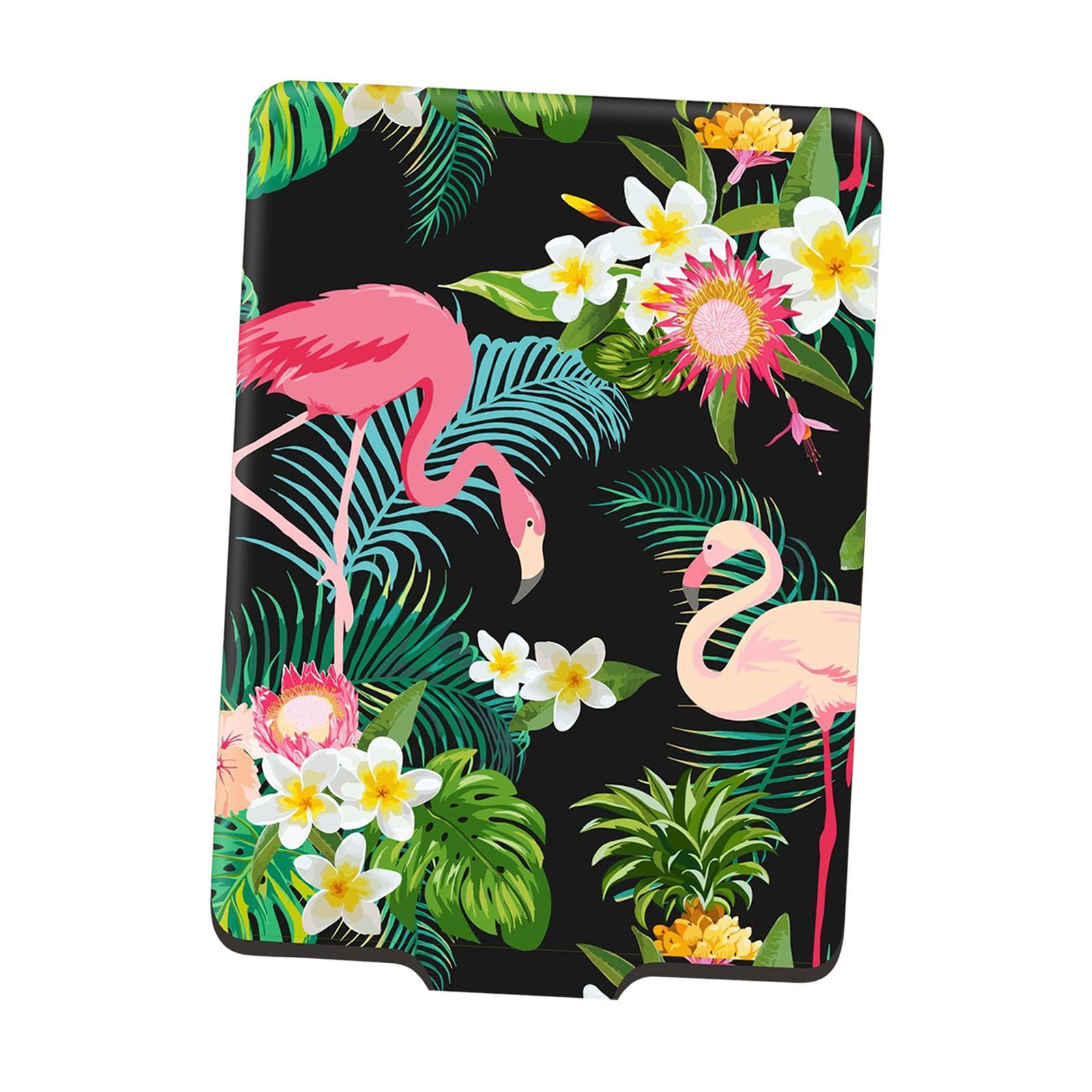 Travel Luggage Cover Luggage Supplies Flower Flamingo Print Zipper Closure Washable Fashion Elastic Suitcase Protective Cover - S