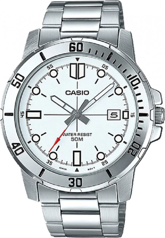 Đồng hồ nam dây thép không gỉ Casio MTP-VD01D-7EVUDF