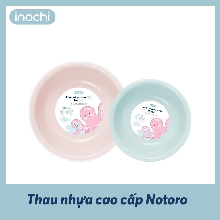 Châu giặt quần áo, Thau rửa mặt, Thau nhưa cao cấp Notoro - Chính hãng inochi tiêu chuẩn nhật bản