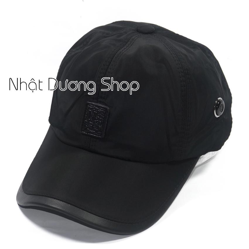 Nón kết dù logo chữ, sò to đẹp mắt - chất liệu vải dù thoáng mát phù hợp cho mọi người