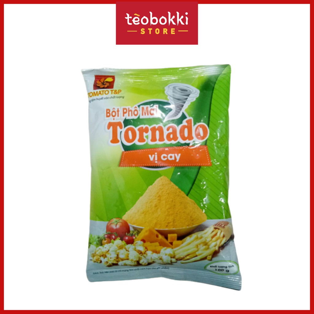 Bột phô mai cay Tornado 100g