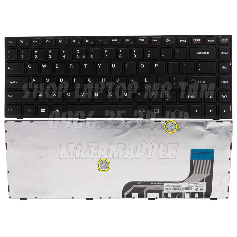 (KEYBOARD) BÀN PHÍM LAPTOP  dành cho LENOVO IDEAPAD 100-14IBY dùng cho IdeaPad 100-14IBY