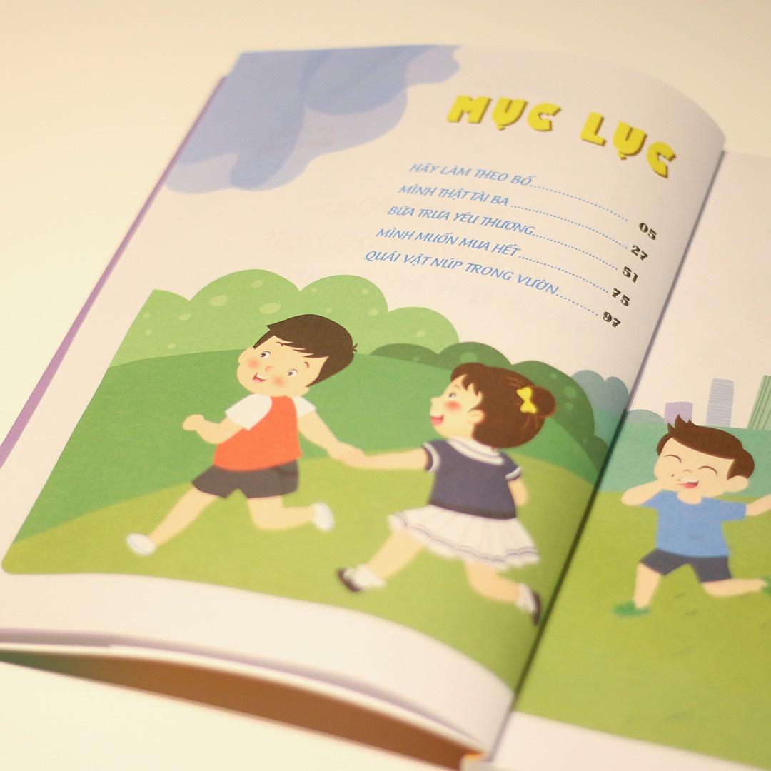 Tuyển tập truyện song ngữ trau dồi kĩ năng sống cho trẻ