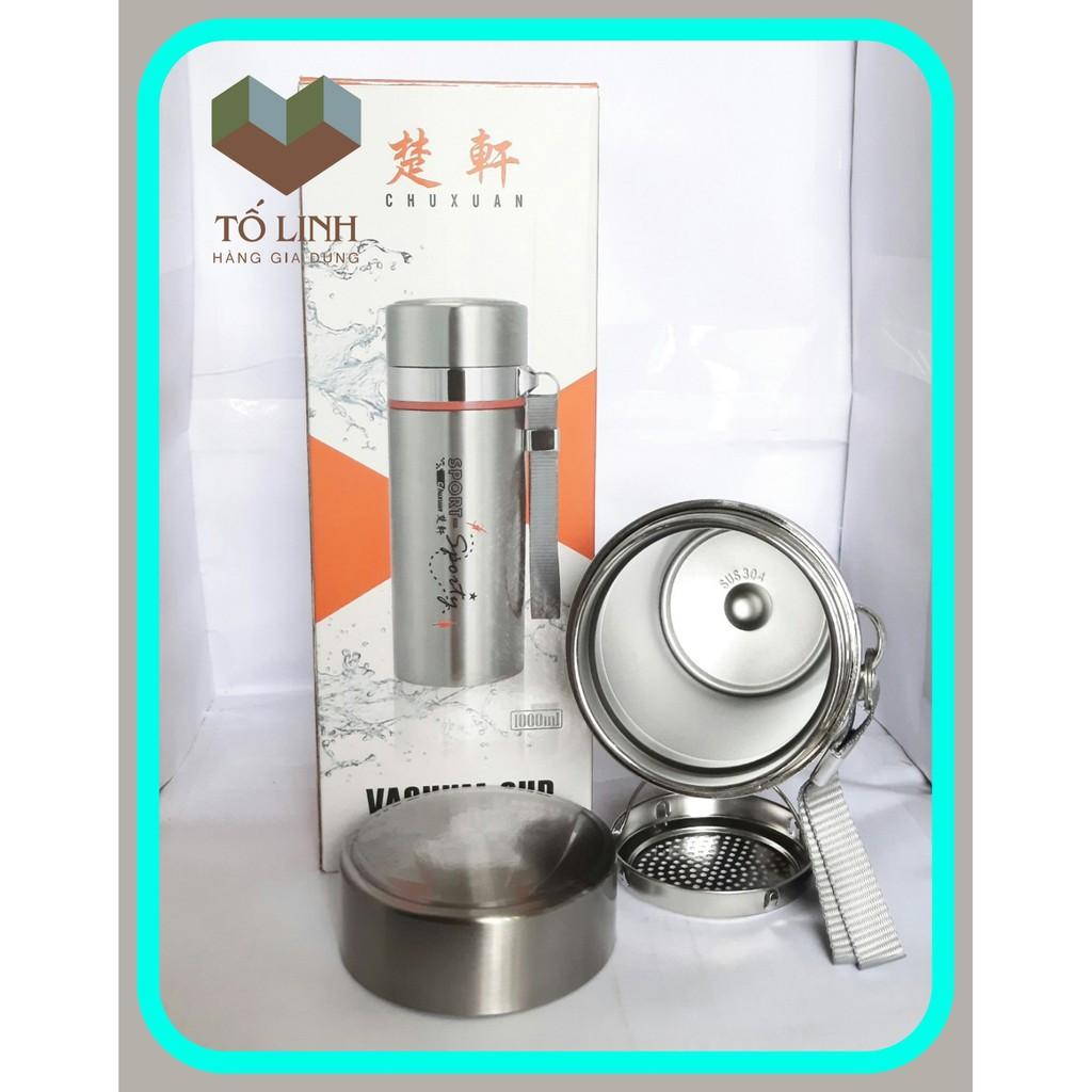 LY giữ nhiệt INOX 304 - bình giữ nhiệt 1000ML- bình nước giữ nhiệt cao cấp thể thao dung tích lớn thép không rỉ