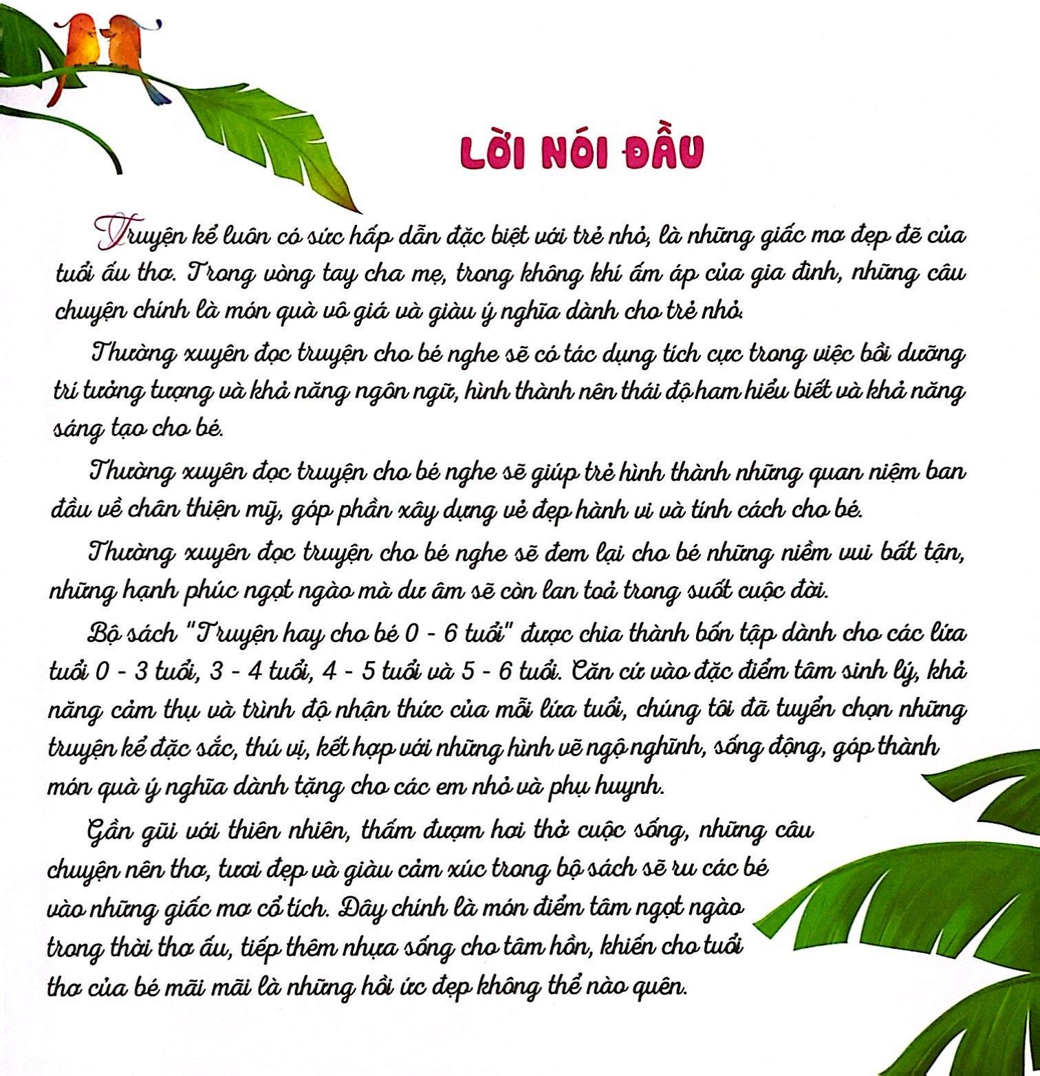 Truyện Hay Cho Bé 0-6 Tuổi - Tập 3