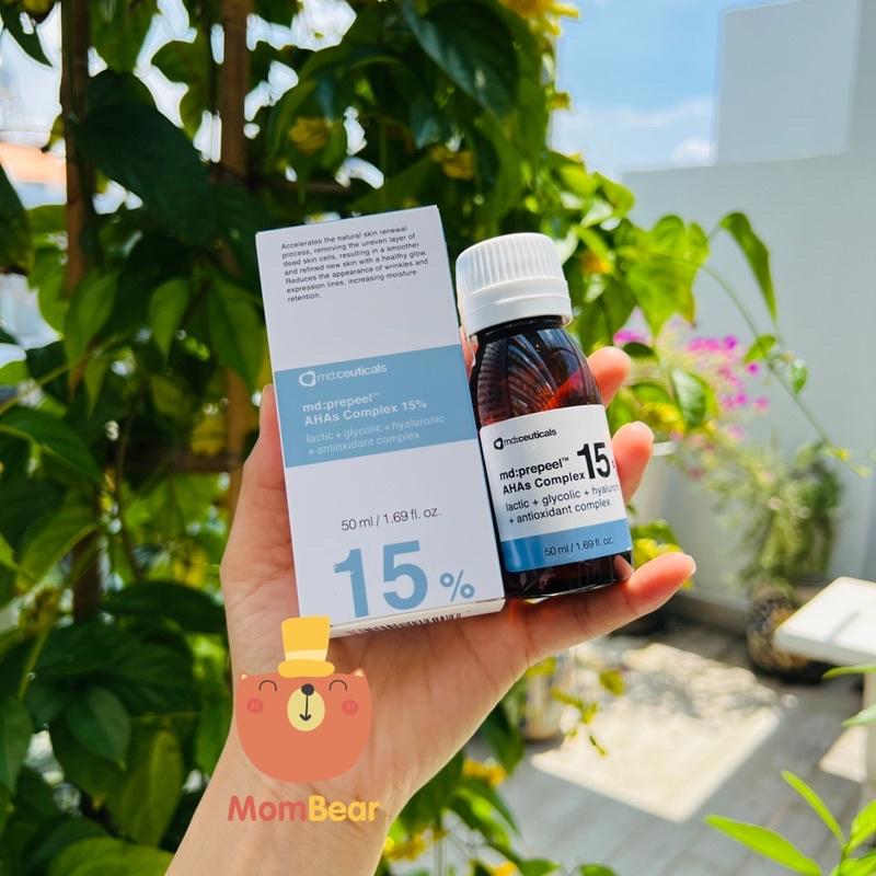Dung Dịch Peel Căng Bóng Trắng Sáng Da MD Ceuticals MD Prepeel Ahas Complex 15% 50ml