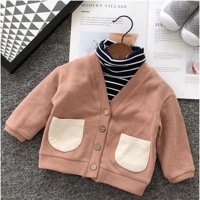 Áo Khoác Cardigan Cho Bé, Áo Khoác Len Cho Bé Chuẩn Hàng Xuất Khẩu - SUMO KIDS