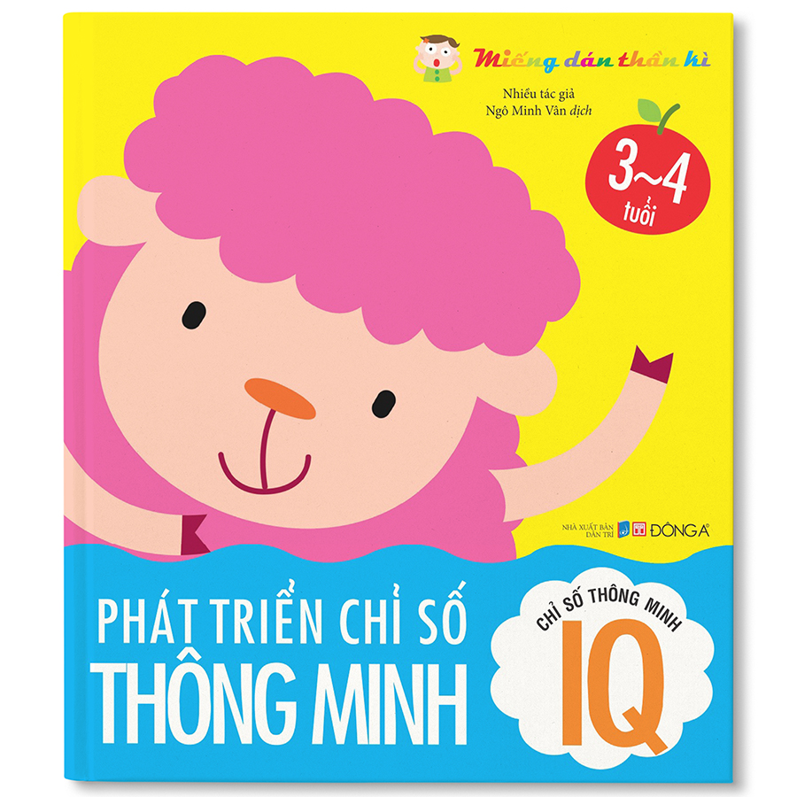 Miếng Dán Thần Kỳ - Phát Triển Chỉ Số IQ 3 - 4 Tuổi - 50