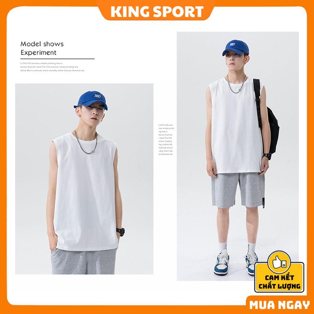Áo tank top nữ nam ba lỗ sát nách form rộng big size unisex cotton mềm mịn thoáng mát cao cấp BIBINO