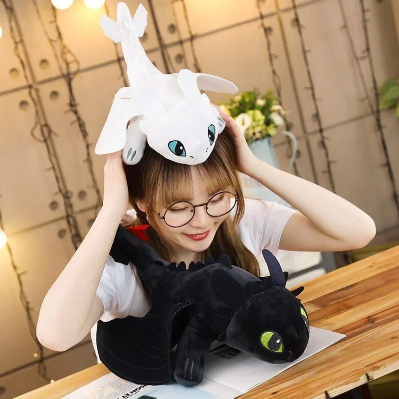 Gấu bông rồng răng sún toothless night fury dragon ship HOẢ TỐC HCM bí kíp luyện rồng gấu bông rồng khổng lồ 40cm 60cm 80cm