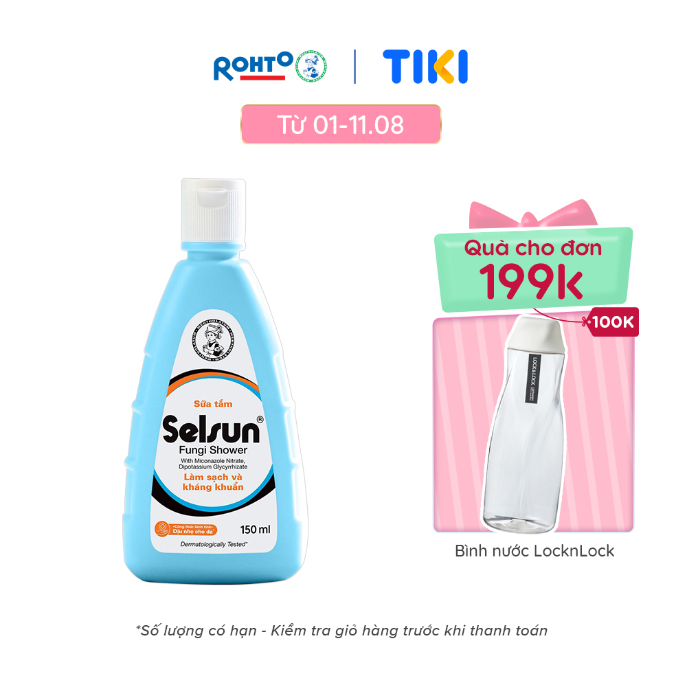 Sữa Tắm Selsun Fungi Shower 150 ml