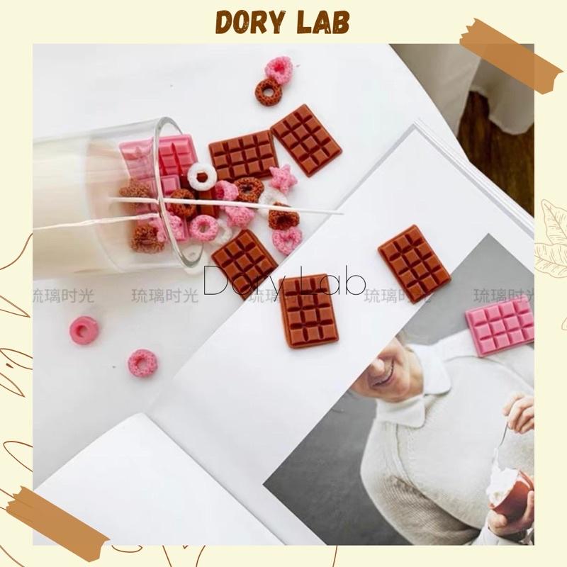 Nến Thơm Ly Kem Phủ Kẹo Ngọt Sô-cô-la Handmade Không Khói, Quà Tặng Độc Đáo - Dory Lab