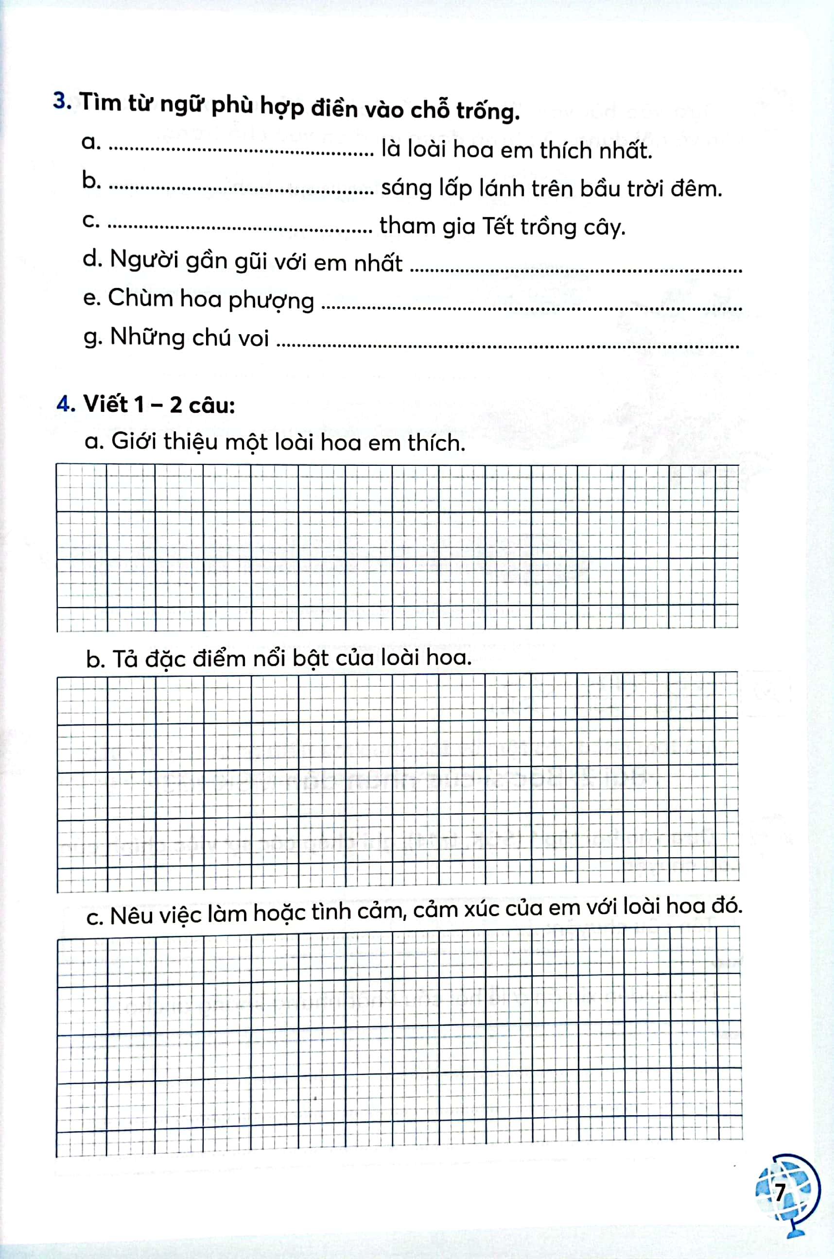 Vở Bài Tập Tiếng Việt 4 - Tập 2
