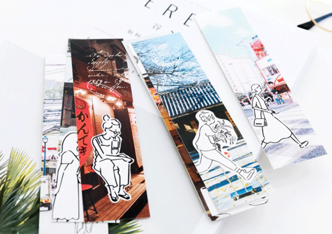 Hộp 30 Bookmark Đánh Dấu Sách Sinh Viên Văn Phòng