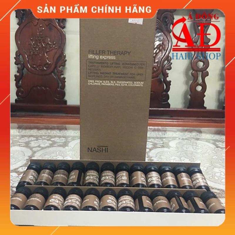 [+Tặng mũ trùm] HUYẾT THANH TÁI TẠO CẤU TRÚC TÓC NASHI FILLER THERAPY EXPRESS 8ML*24 ỐNG