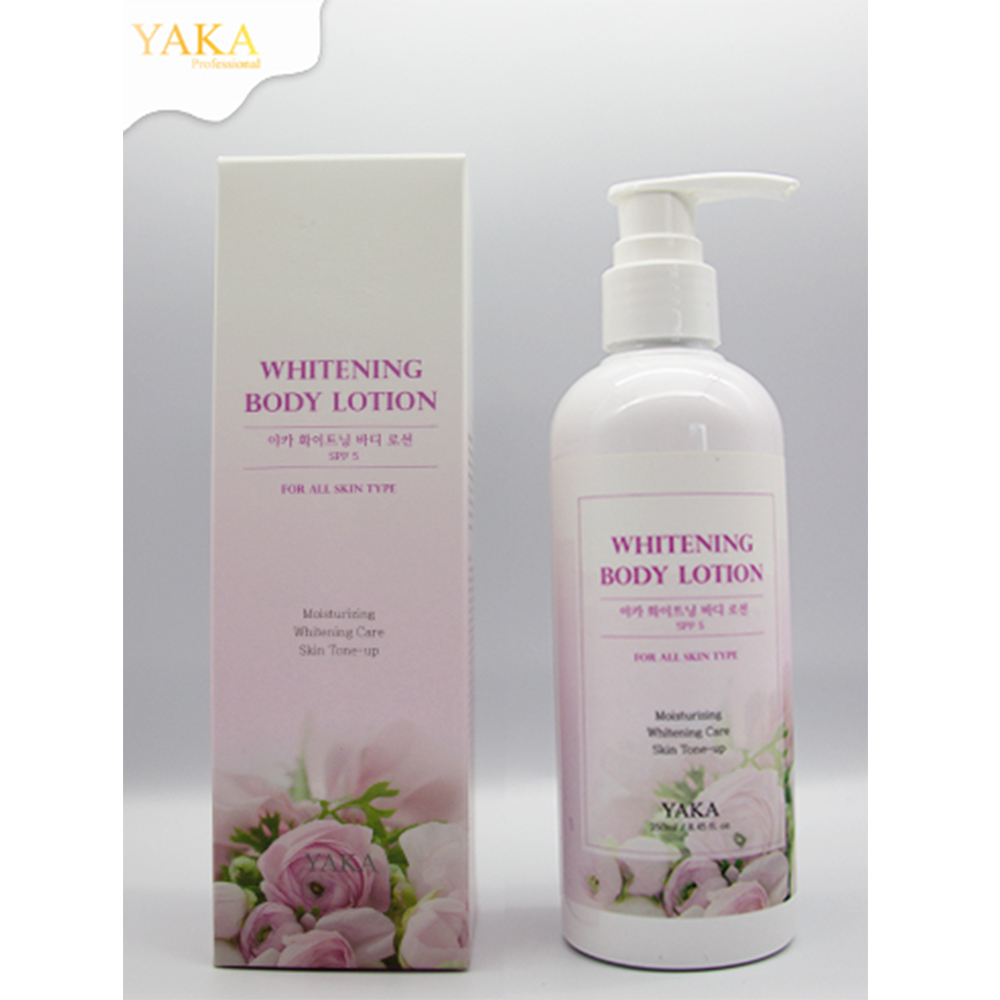 Dưỡng thể làm trắng da YAKA Hàn Quốc YAKA WHITENING BODY LOTION 250ml