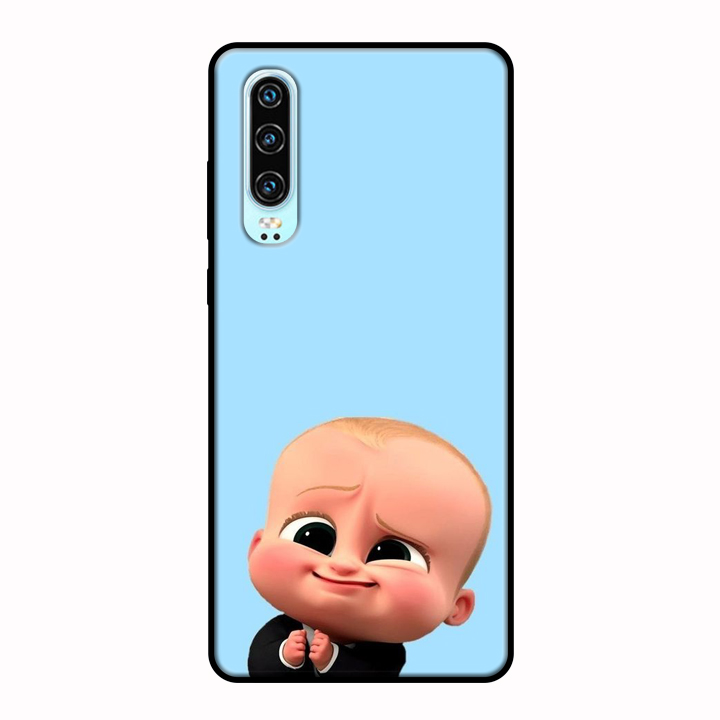 Ốp lưng dành cho điện thoại Huawei P30 viền silicon dẻo TPU  hình Gấu KAW