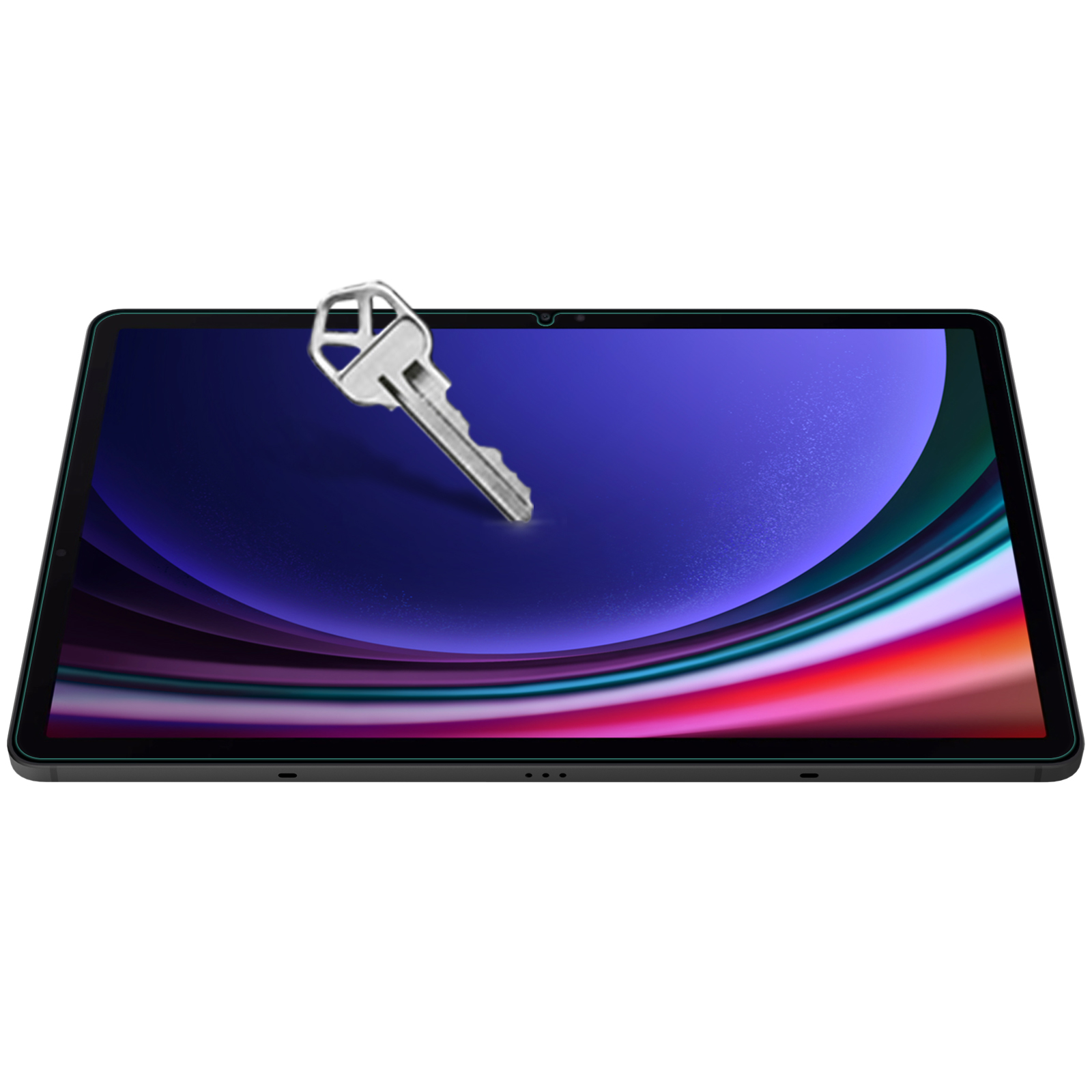 Miếng dán màn hình kính cường lực cho Samsung Galaxy Tab S9 / Galaxy Tab S9+ Plus / Galaxy Tab S9 Ultra / Galaxy Tab S9 FE / Galaxy Tab S9 FE Plus  hiệu Nillkin Amazing H+ (mỏng 0.2 mm, vát cạnh 2.5D, chống trầy, chống va đập) - Hàng Chính Hãng