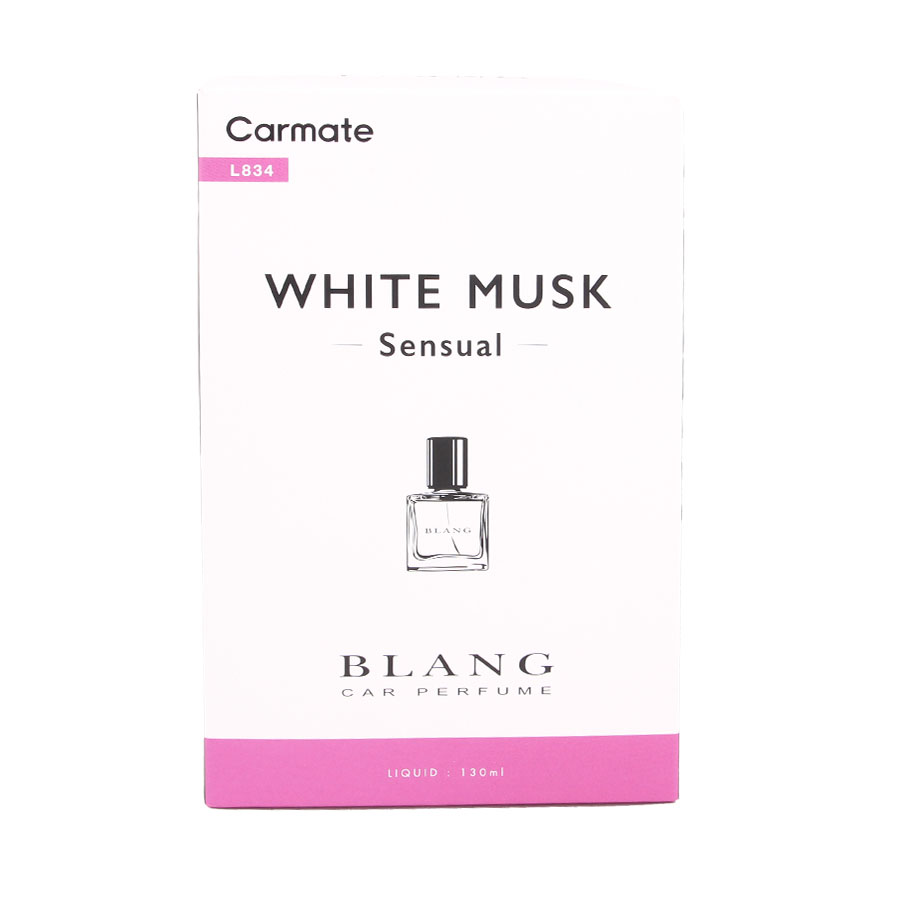 Nước Hoa Ô Tô CARMATE Blang Liquid BC L834 White Musk Sensual 130ml