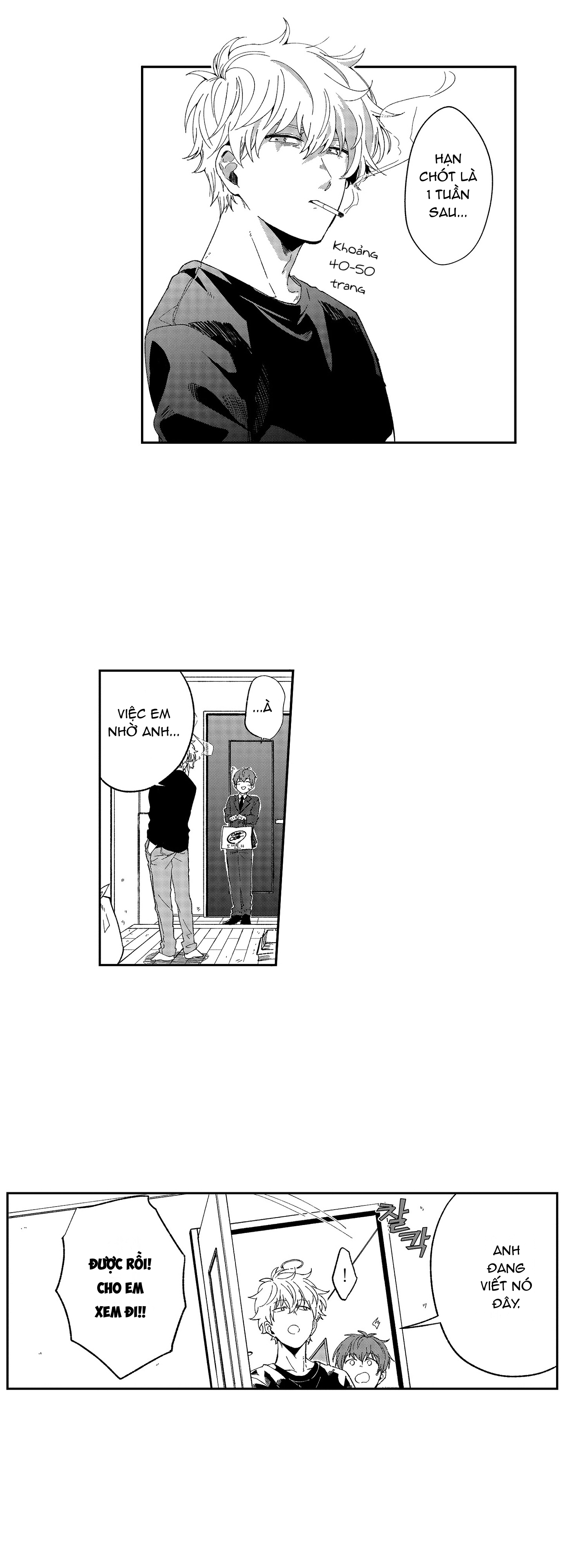 làm gối cho thầy hayama chapter 3.2 7