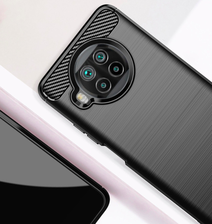 Ốp lưng chống sốc Vân Sợi Carbon cho Xiaomi Mi 10T Lite 5G